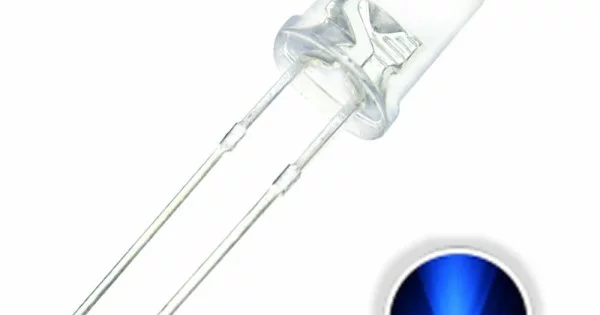 LED 5MM Blue 10 pack