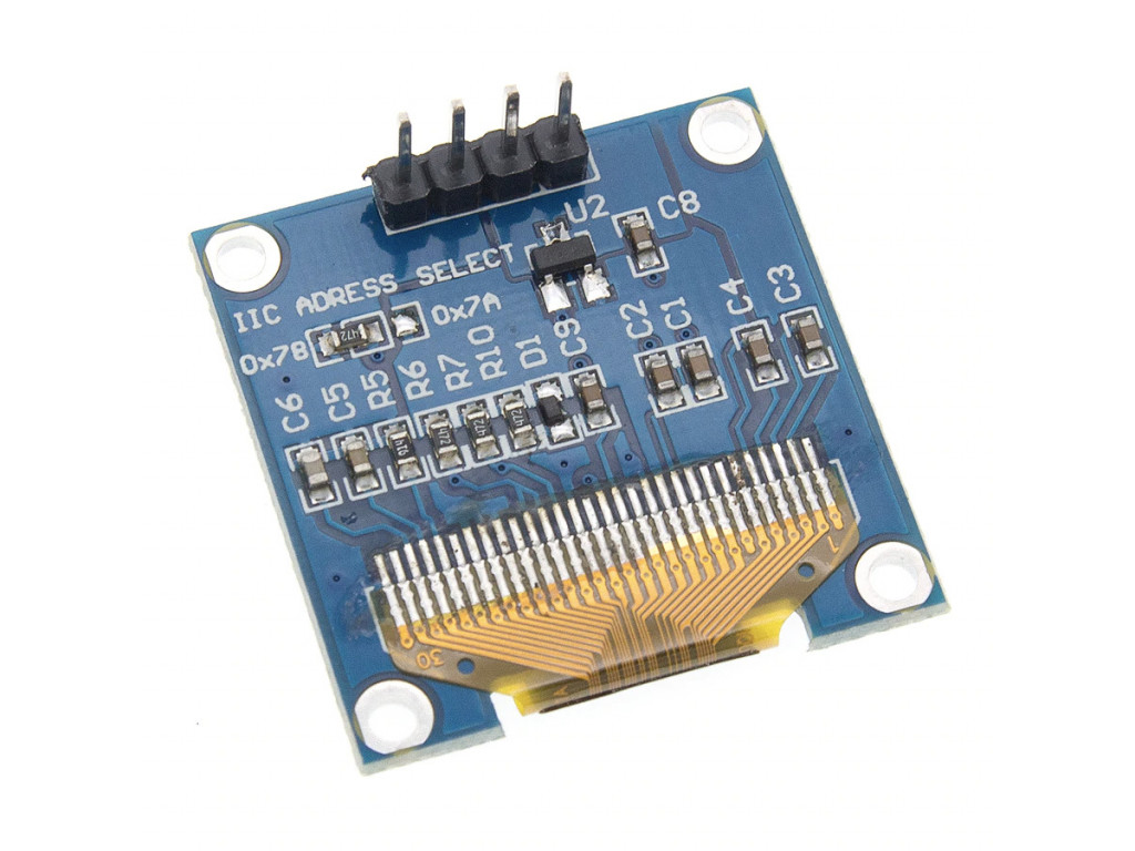 0.96'' SSD1306 I2C OLED Display