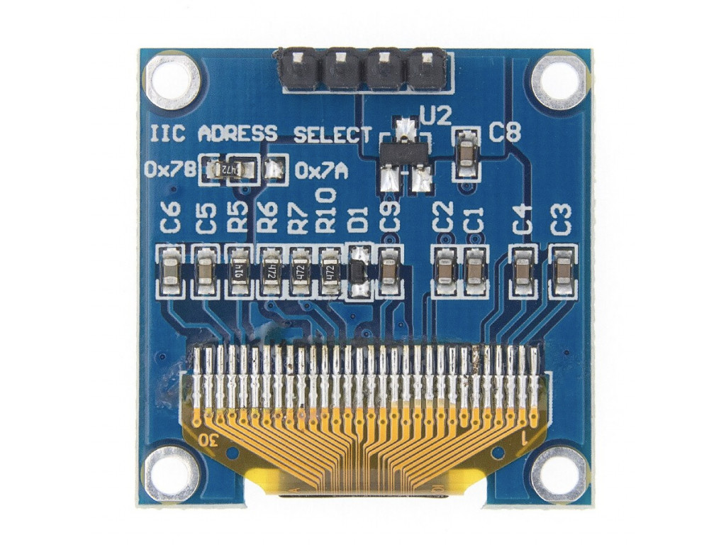 0.96'' SSD1306 I2C OLED Display