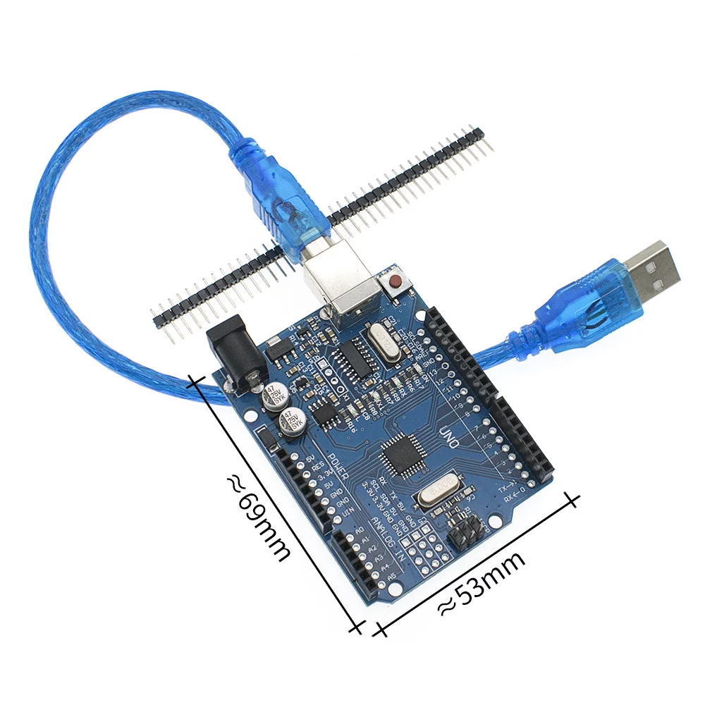 Arduino UNO R3 compatible + Cable – Sumador