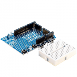 Prototyping Shield for Arduino Uno R3 including the Breadboard Prototyping Shield for Arduino Uno R3 including the Breadboard