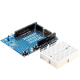 Prototyping Shield for Arduino Uno R3 including the Breadboard