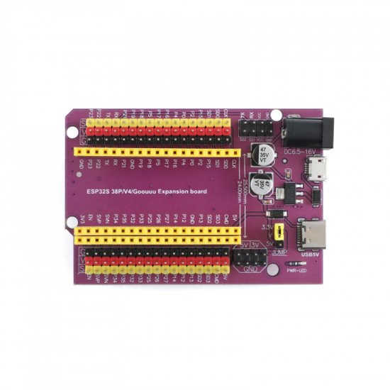Beseboard for 38pin ESP32 modules Beseboard for 38pin ESP32 modules