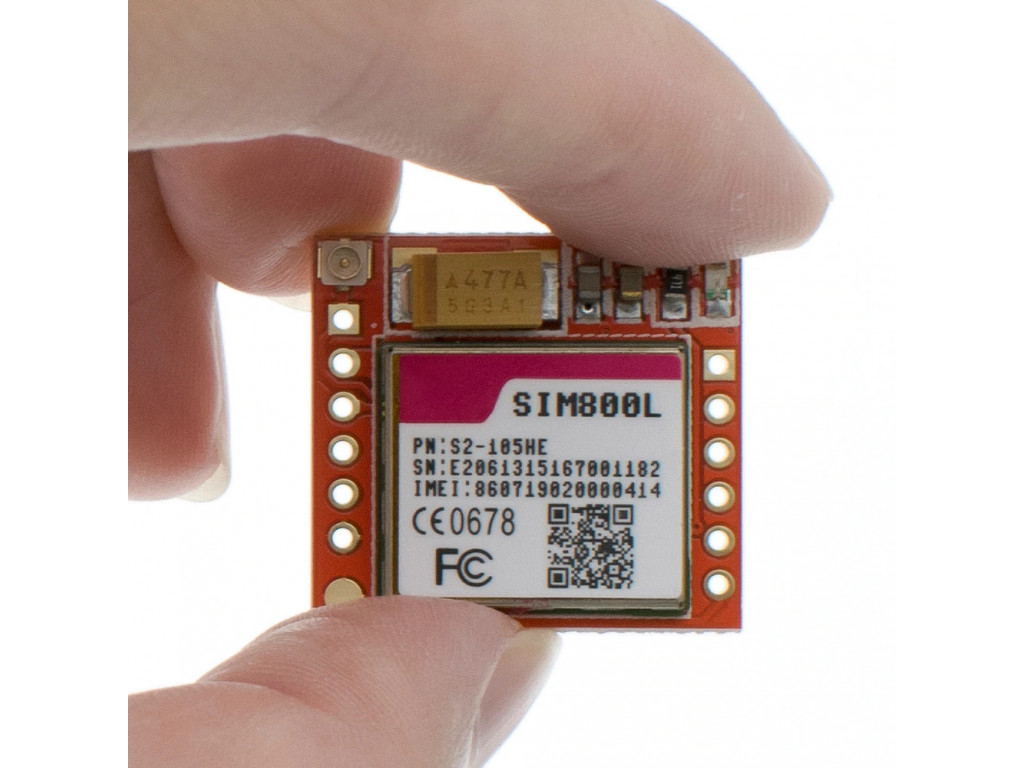 SIM800L GSM GPRS module with antenna for Arduino