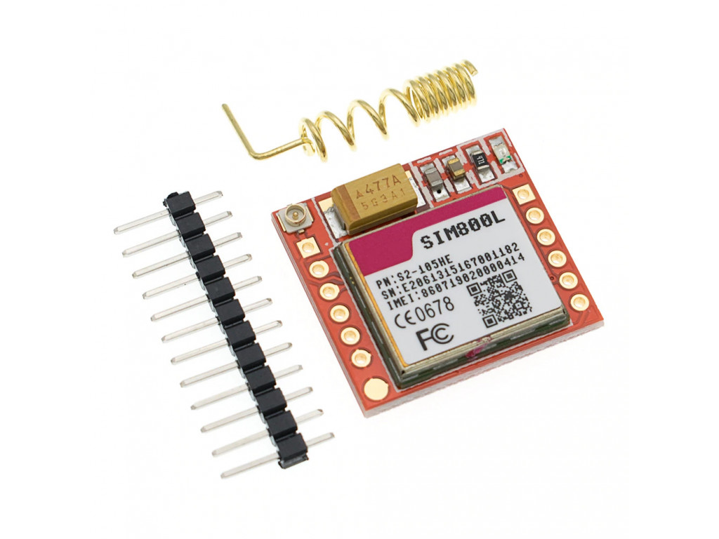 SIM800L GSM GPRS module with antenna for Arduino