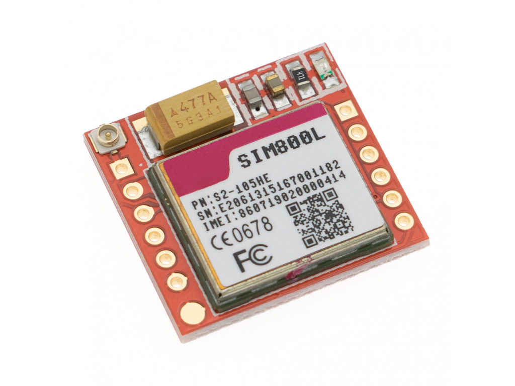 SIM800L GSM GPRS module with antenna for Arduino