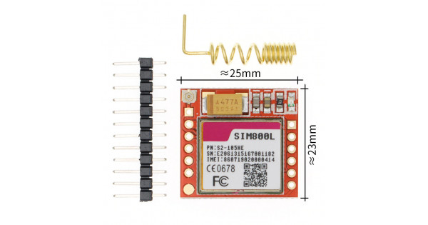 Sim800l Gsm Gprs Module With Antenna For Arduino 4133