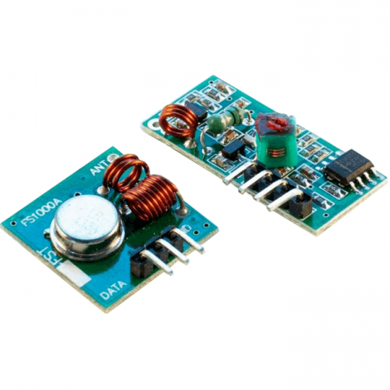 433 MHz wireless Transmitter module and receiver module, (1 Set)