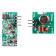 433 MHz wireless Transmitter module and receiver module, (1 Set)