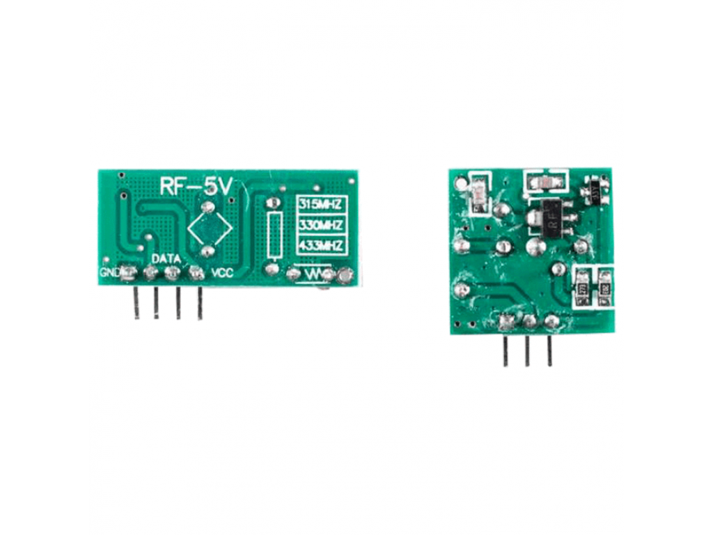 433 MHz wireless Transmitter module and receiver module, (1 Set)