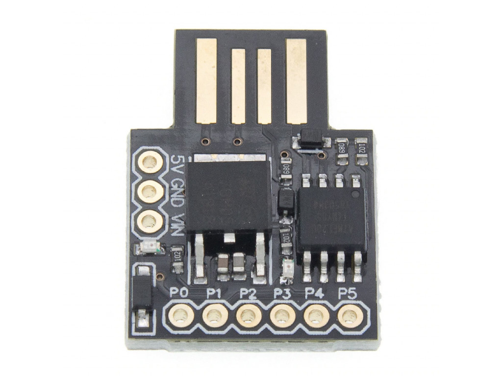 Carte Développement USB ATTiny85 Digispark Rev.3 - Lot De 5, 6 Broches E/S, Mémoire 8Ko, Pour Arduino IDE