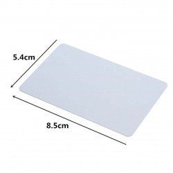 RFID card, 13.56 MHz, white RFID card, 13.56 MHz, white