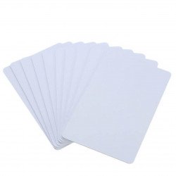 RFID card, 13.56 MHz, white RFID card, 13.56 MHz, white