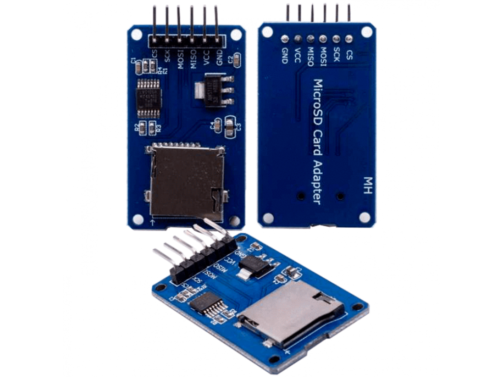 Spi sd card reader makershop ie
