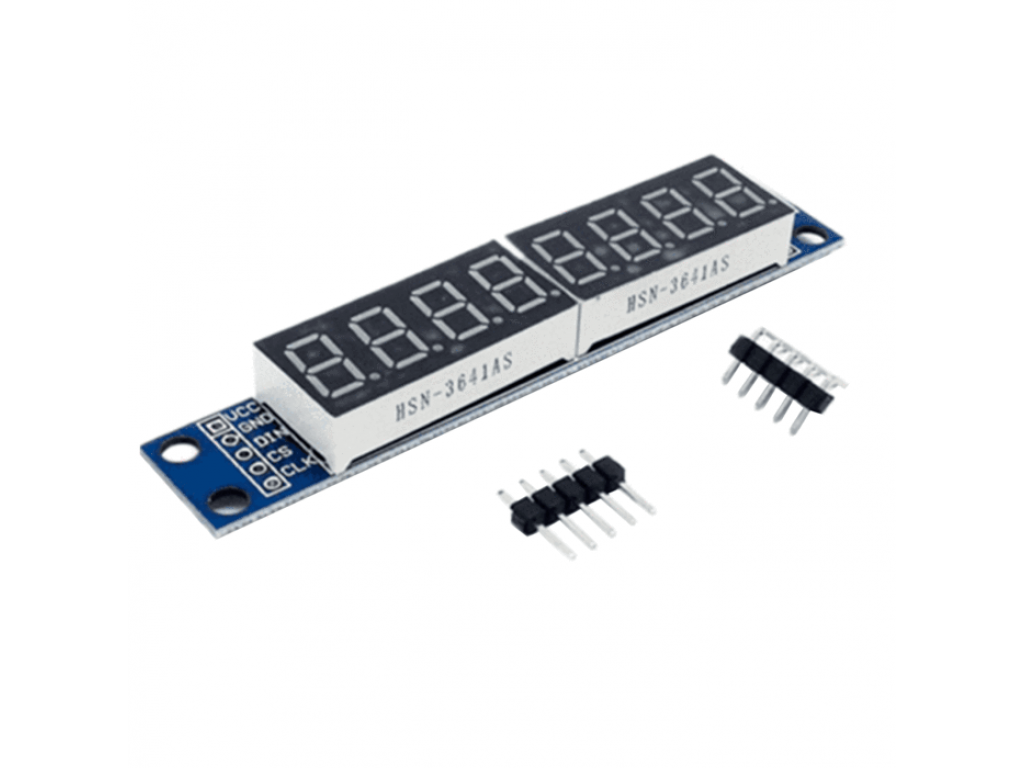 MAX7219 Led Module 8 Bit 7-Segment LED Display for Arduino and Raspberry Pi