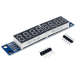 MAX7219 Led Module 8 Bit 7-Segment LED Display for Arduino and Raspberry Pi