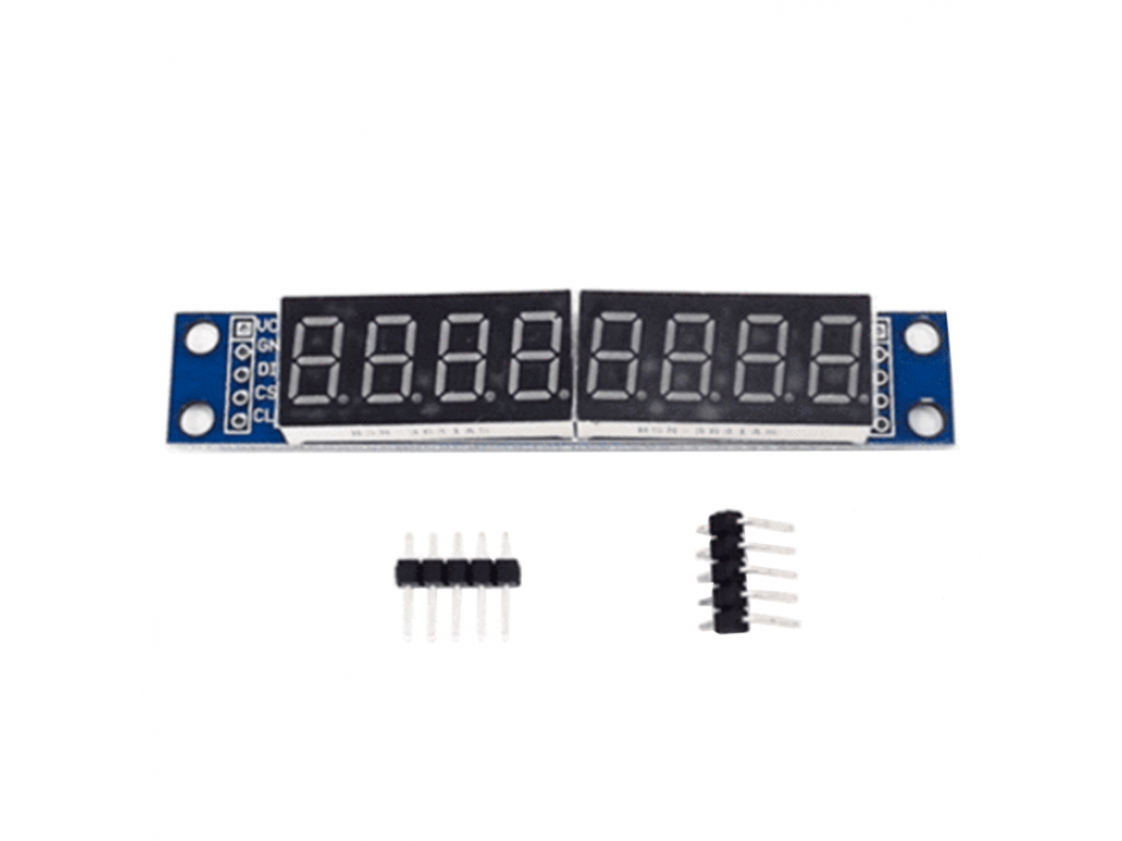 MAX7219 Led Module 8 Bit 7-Segment LED Display for Arduino and Raspberry Pi