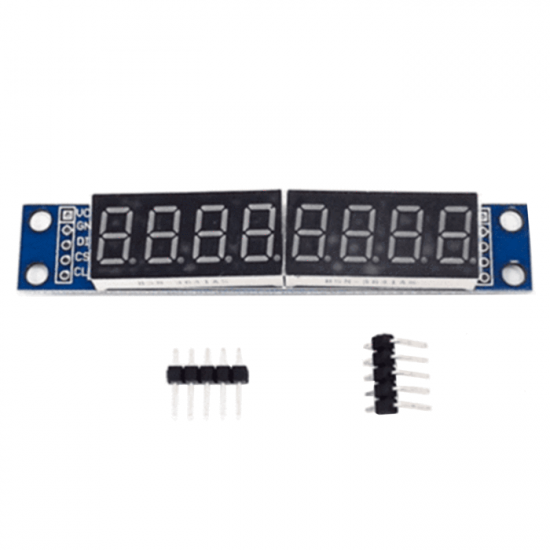 MAX7219 Led Module 8 Bit 7-Segment LED Display for Arduino and Raspberry Pi