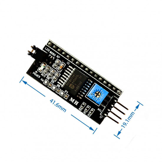 I2C LCD Display backpack, PCF8574 GPIO Extender
