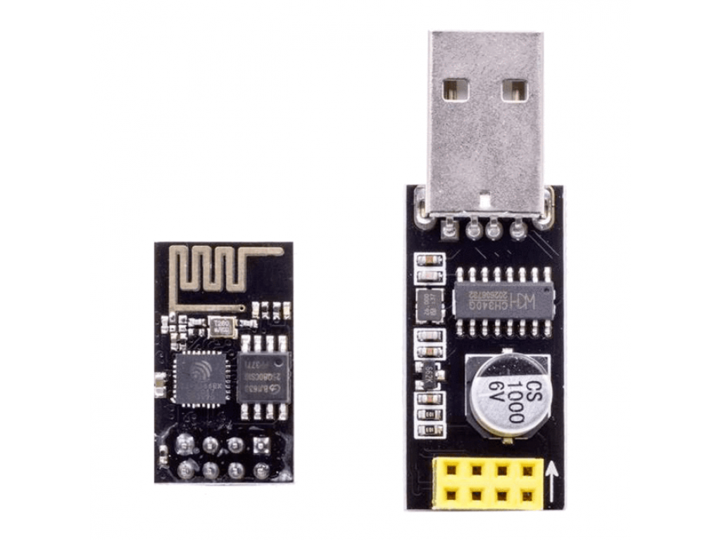 ESP8266-01S and USB-Adapter