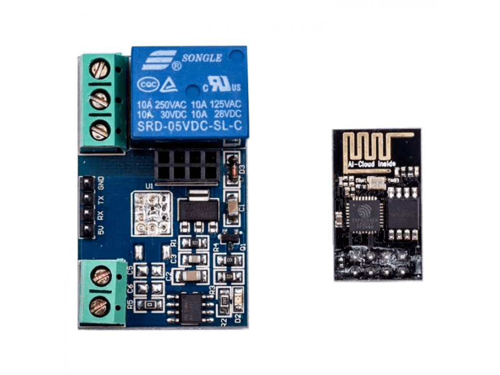 ESP8266-01S with Relay