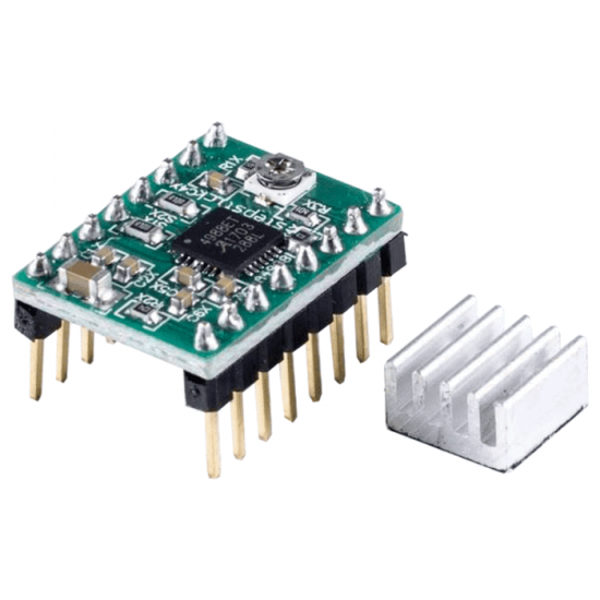 A4988 stepper motor driver module with heat sink A4988 stepper motor driver module with heat sink
