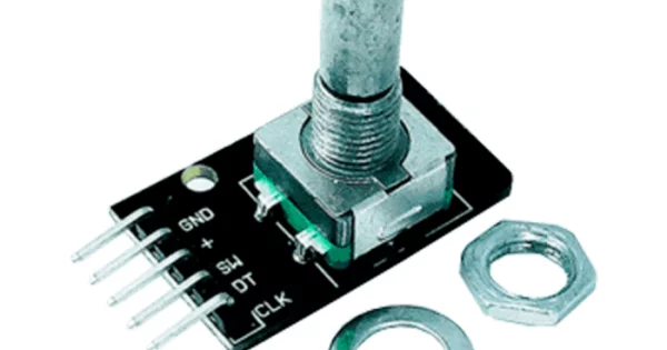 Encoder Fritzing KY-040 rotary encoder module