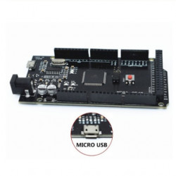 MEGA2560 R3 Black microUSB TENSTAR, with cable MEGA2560 R3 Black microUSB TENSTAR, with cable