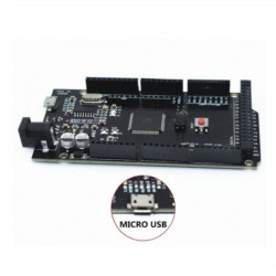 MEGA2560 R3 Black microUSB TENSTAR, with cable MEGA2560 R3 Black microUSB TENSTAR, with cable