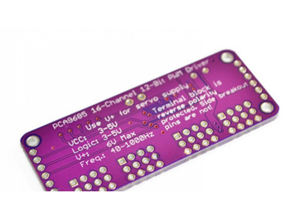 PCA9685 16-Channel 12-bit PWM Servo Motor Driver I2C Module For Arduino