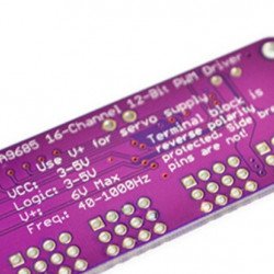 PCA9685 16-Channel 12-bit PWM Servo Motor Driver I2C Module For Arduino PCA9685 16-Channel 12-bit PWM Servo Motor Driver I2C Module For Arduino