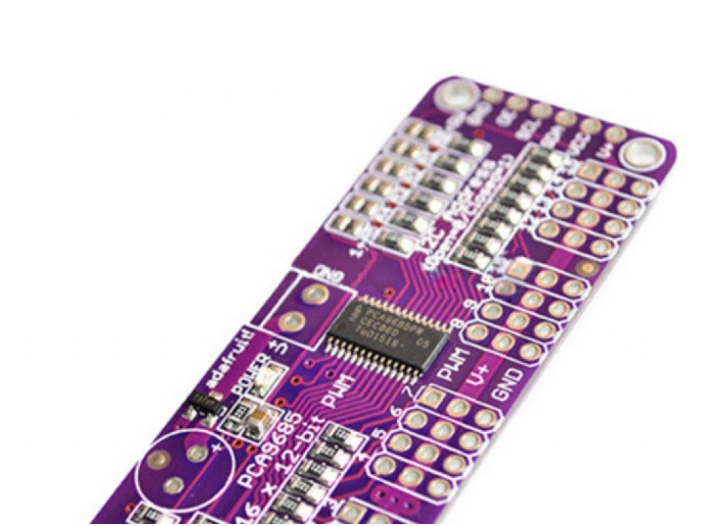 PCA9685 16-Channel 12-bit PWM Servo Motor Driver I2C Module For Arduino