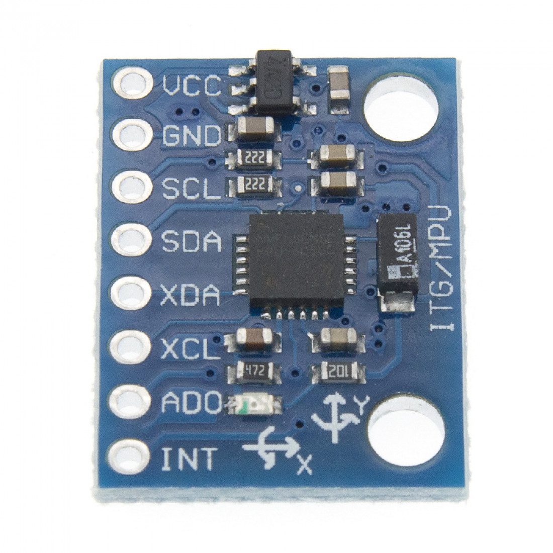 GY-521 6-axis gyroscope and acceleration sensor