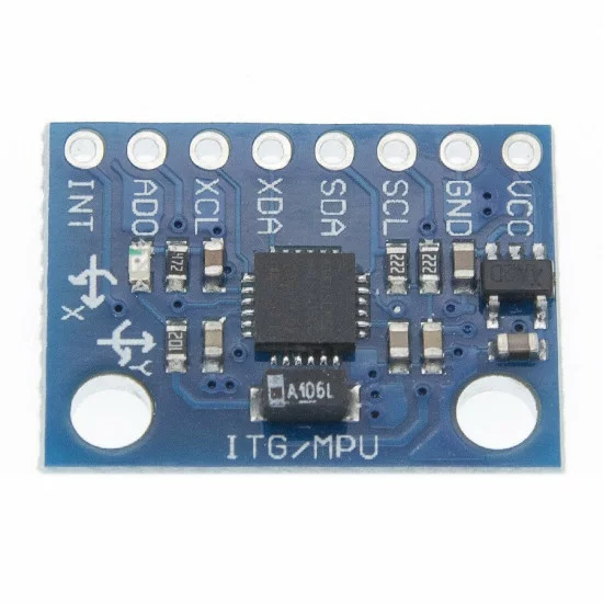 GY-521 6-axis gyroscope and acceleration sensor