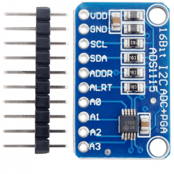 Analog - Digital converter ADS1115 with I2C-Interface Analog - Digital converter ADS1115 with I2C-Interface