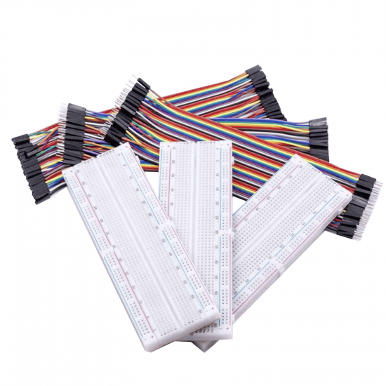 3x Breadboard + 3x Jumper Wire 3x Breadboard + 3x Jumper Wire