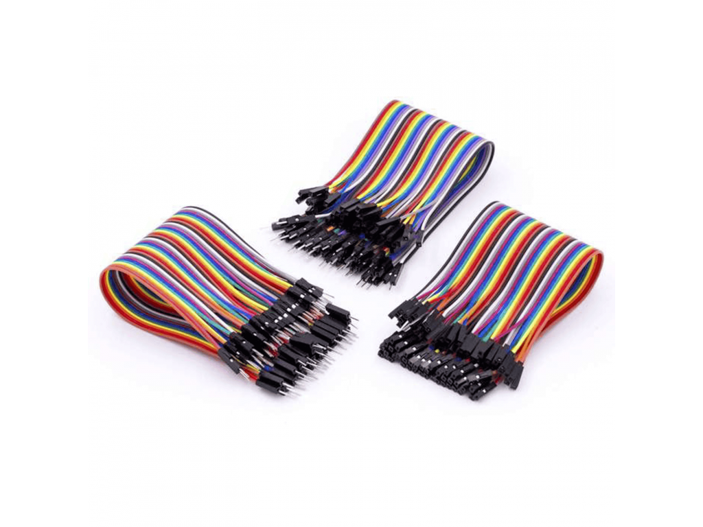 Set of 3, 40 PCs. Jumper Wire m2m/f2m/f2f