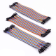 Set of 3, 40 PCs. Jumper Wire m2m/f2m/f2f Set of 3, 40 PCs. Jumper Wire m2m/f2m/f2f