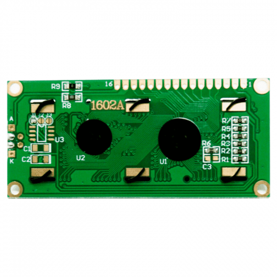 HD44780 1602 LCD Display Green