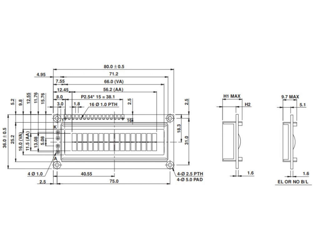 HD44780 1602 LCD Display