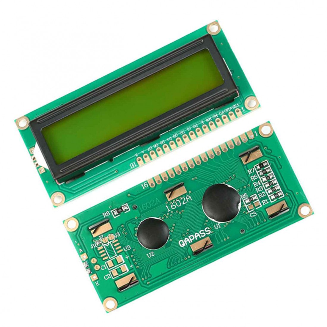 Hd44780 1602 Lcd Display Green 5552