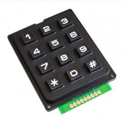 3x4 Matrix Numeric Keypad