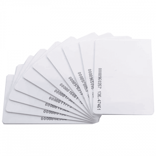 RFID Smart Entry Access Card 125khz EM4100 white RFID Smart Entry Access Card 125khz EM4100 white