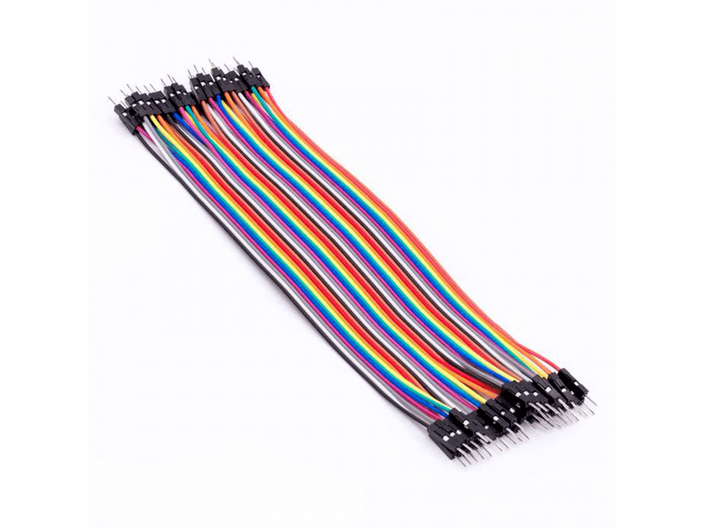 Jumper Wire Male to Male 20cm 40pcs | MakerShop.ie