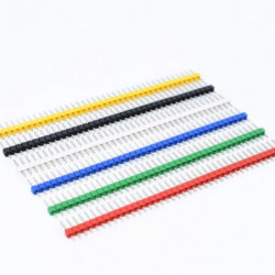 40 Pin 1x40 Single Row Male 2.54 Breakable Pin Header Connector Strip 