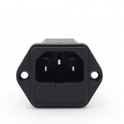 IEC320 C14 Power Socket Fused