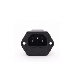 IEC320 C14 Power Socket Fused
