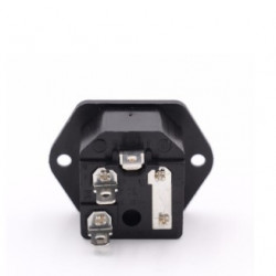 IEC320 C14 Power Socket Fused