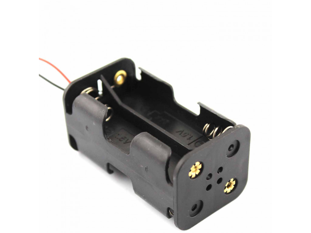 4 x AA square Battery Holder