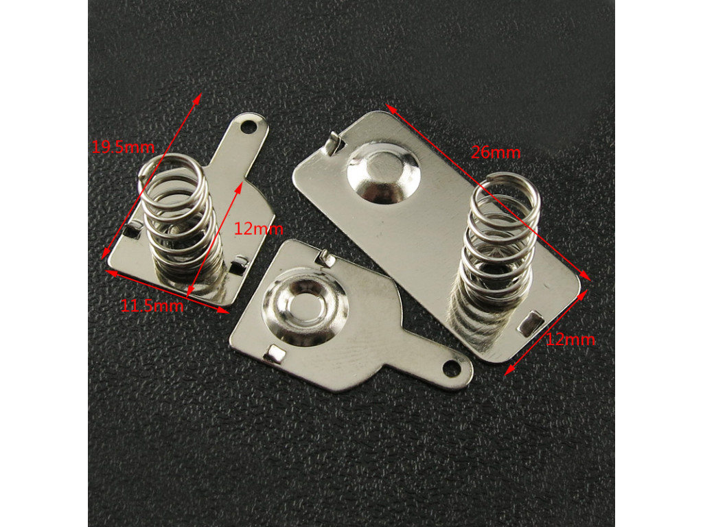 AA Battery Contact Plates